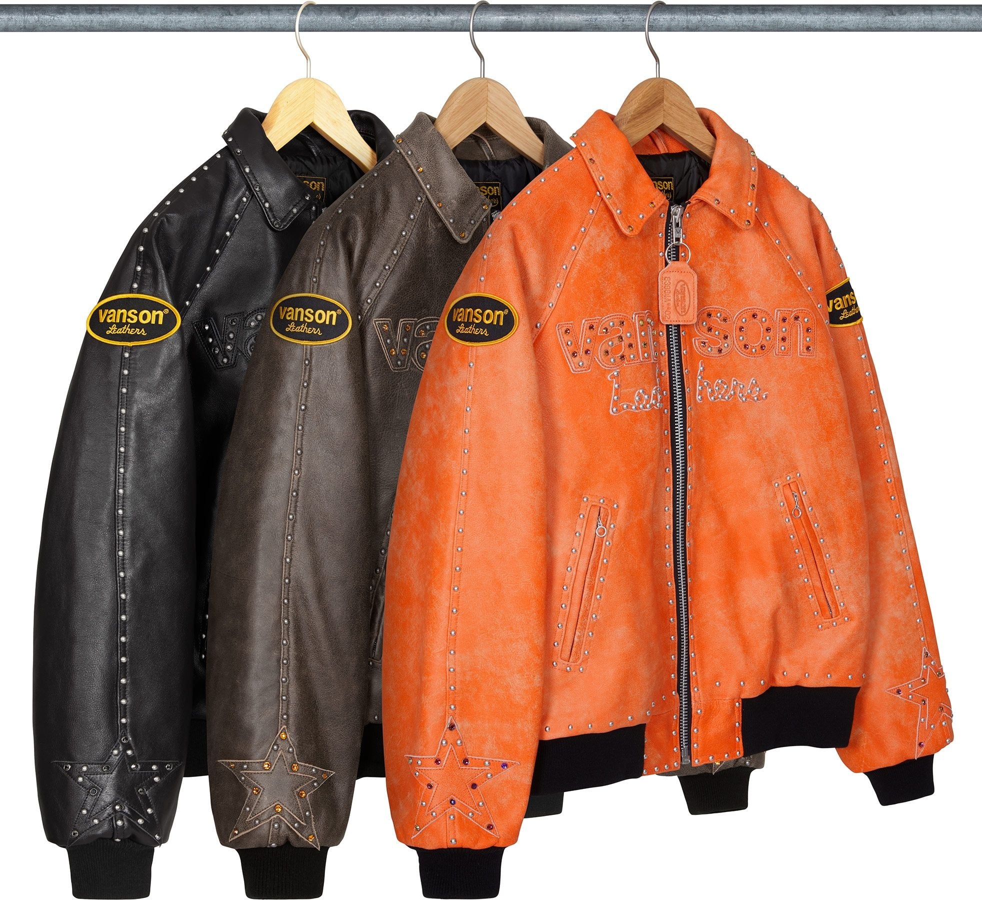 Supreme®/Vanson Leathers® b.b. Simon Jacket view 18